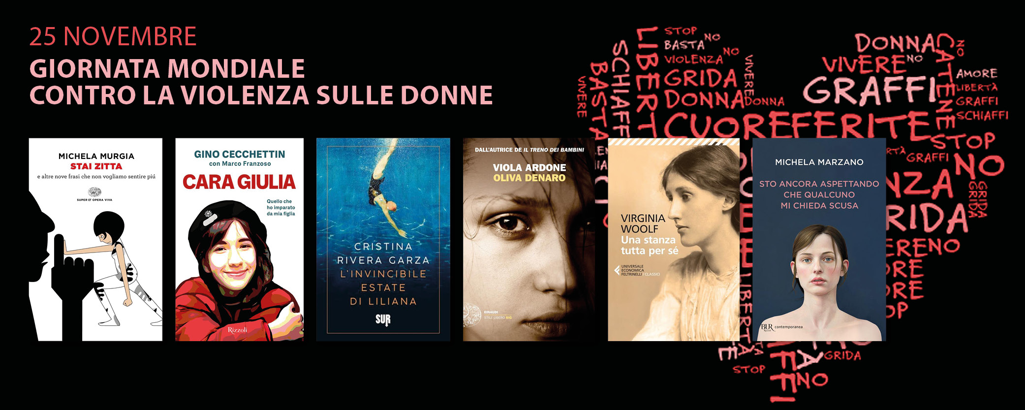 Violenza contro le donne. Libri che fanno rumore