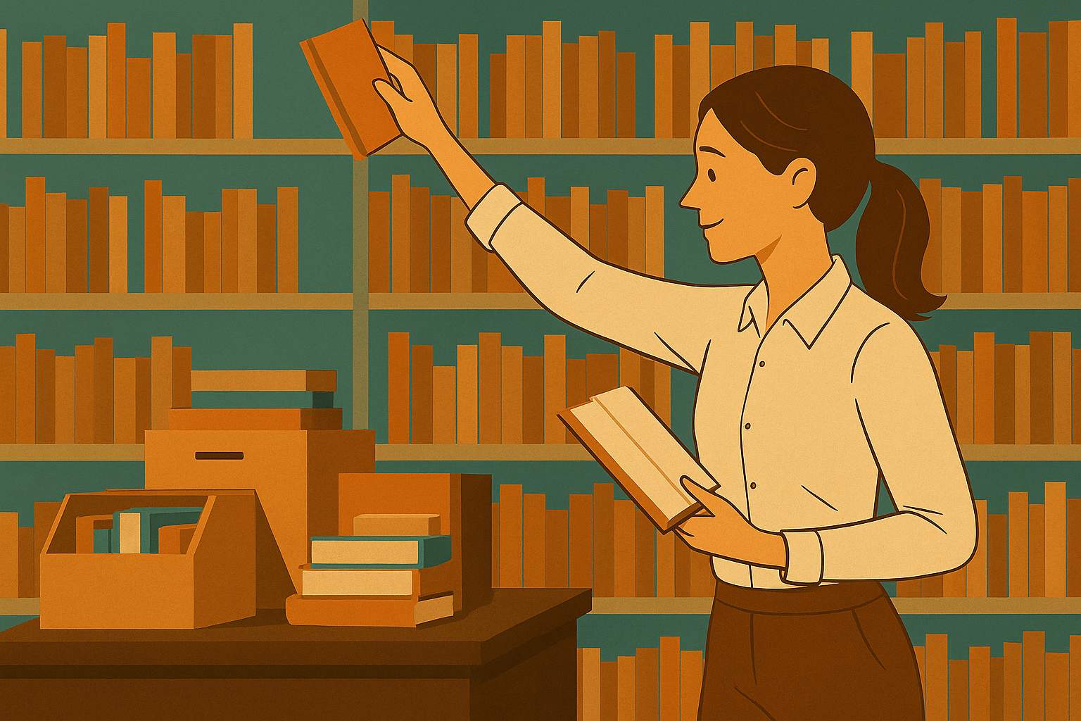 Nelle vene dei librai scorre inchiostro