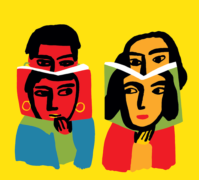 Manifesto dell'edizione 2025 di Più Libri Più Liberi, Fiera Nazionale della Piccola e Media Editoria - PLPL