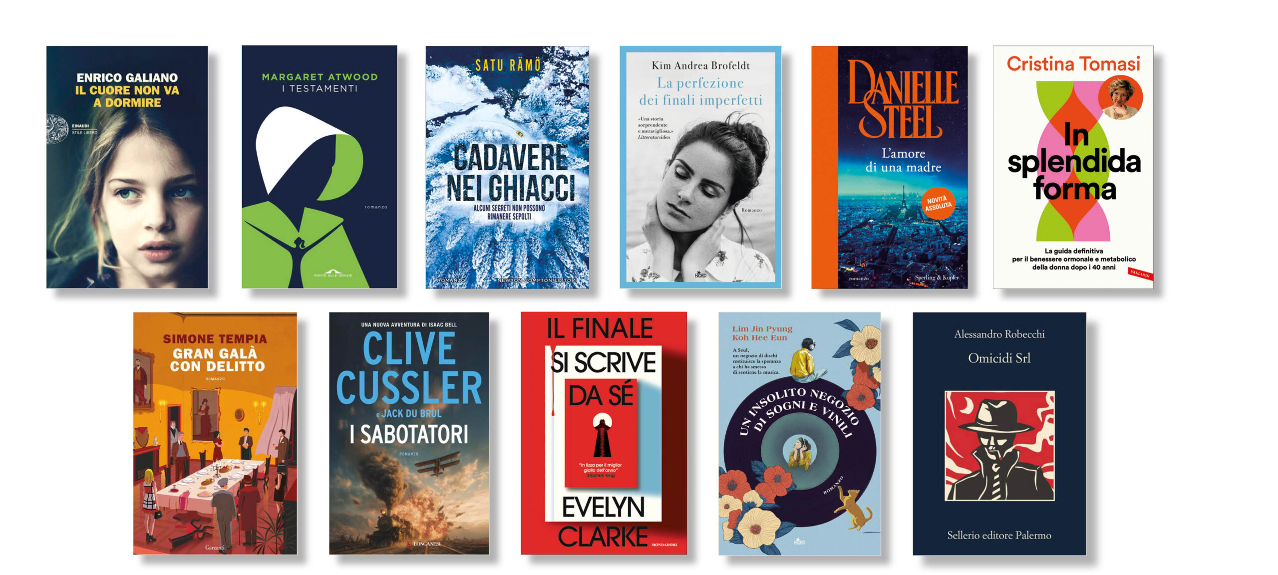 libri in uscita aprile 2026. 11 titoli novità ddi aprile 2026 con relative copertine