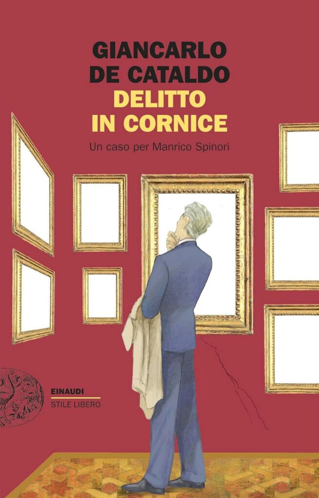 Libri in uscita a giugno 2026: copertina del libro Delitto in cornice di Giancarlo De Cataldo