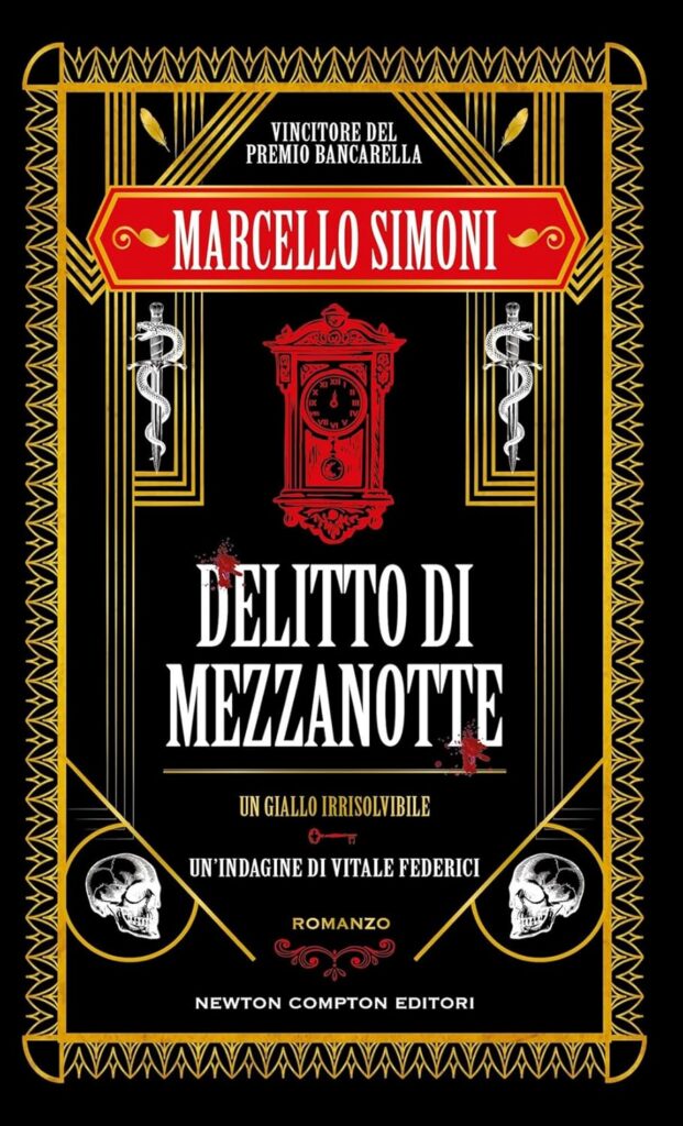 Libri in uscita a giugno 2026: copertina del libro Delitto di mezzanotte di Marcello Simoni