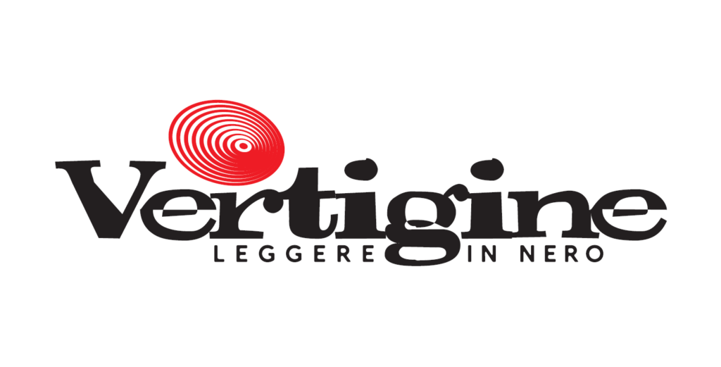 Il logo di Vertigine su sfondo bianco