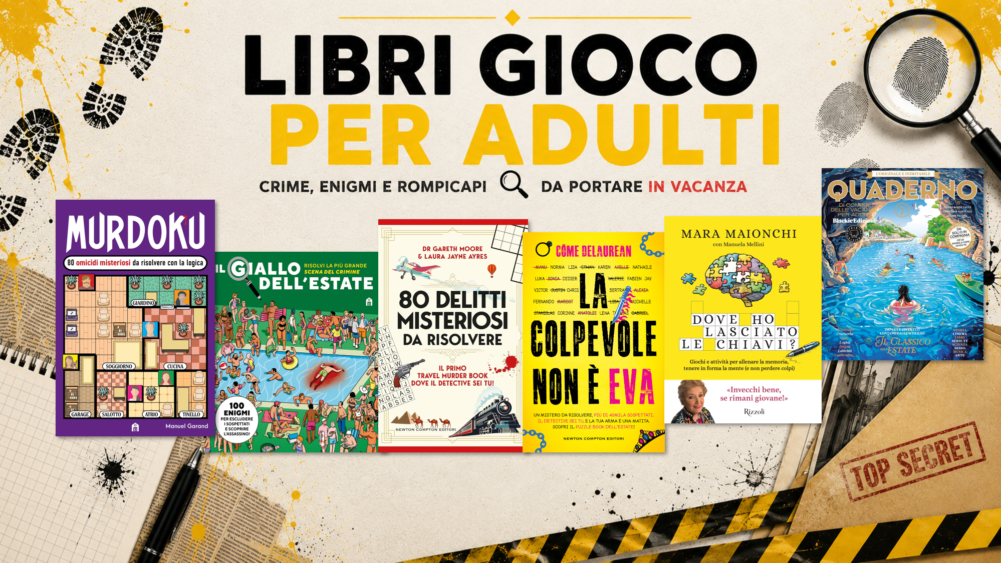 Quest’estate il giallo si gioca