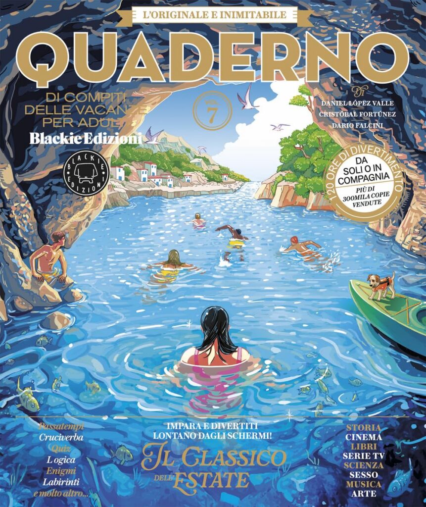 libri gioco per adulti. Quaderno di compiti delle vacanze per adulti. L'originale. Vol. 7
di Daniel López Valle, Cristóbal Fortúnez, Blackie