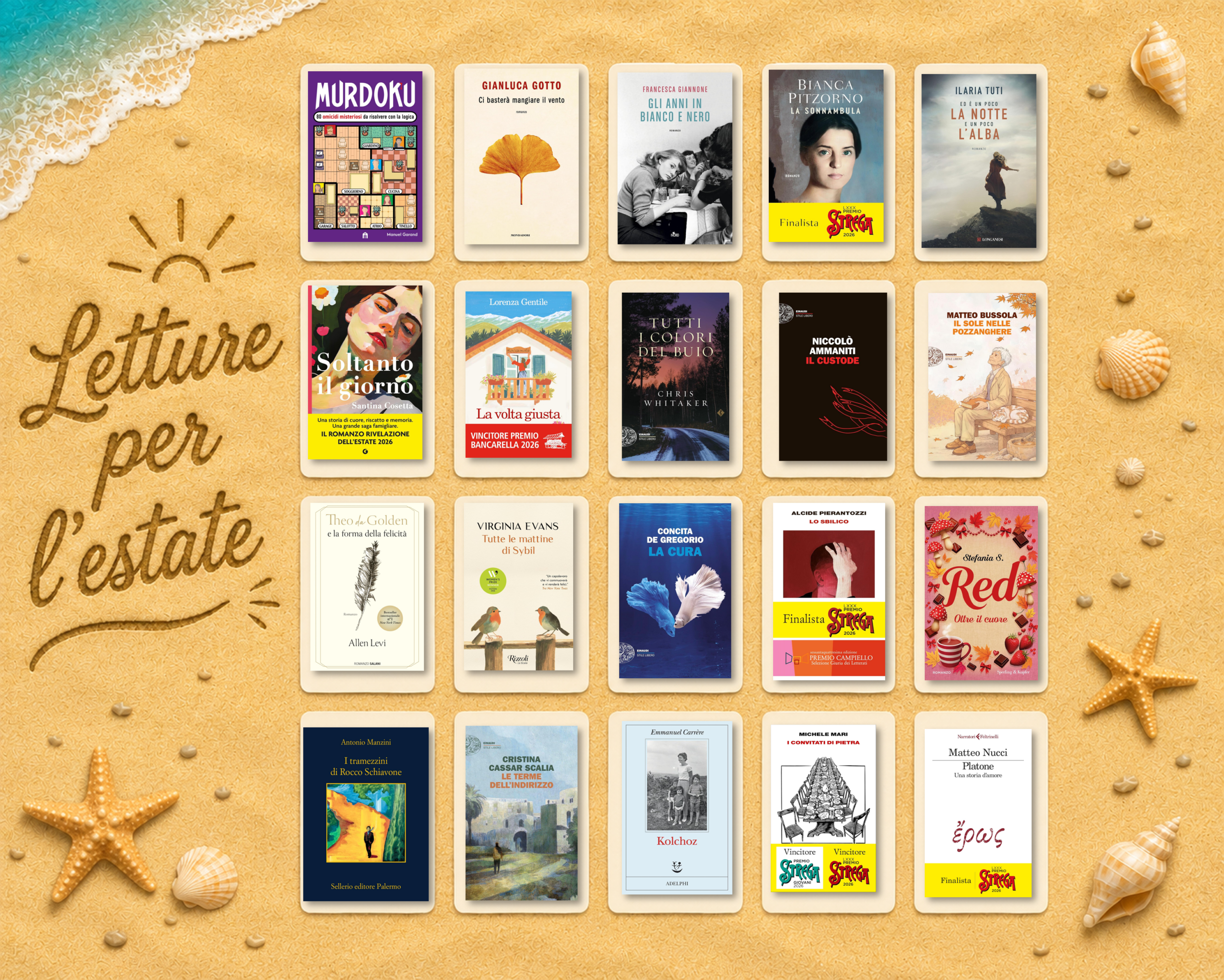 Libri da leggere in estate: 20 consigli per ogni tipo di lettore